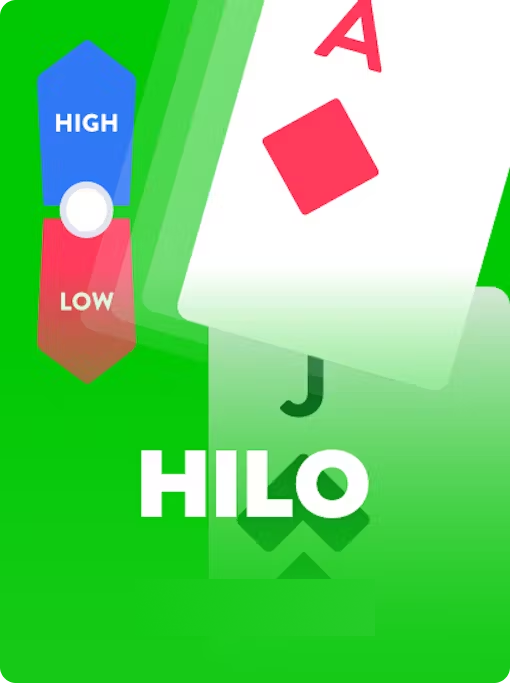 Guess higher or lower card. Provably Fair Casino Games